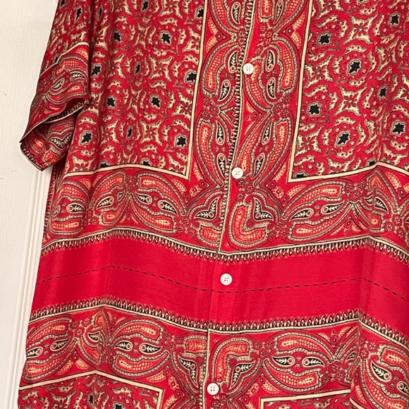 Allsaints Sinaloa SS Shirt - Size Large - Picture 5 of 11